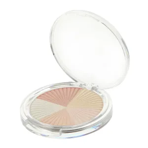 1 Box Stereo Brightening Powder Foundation Highlight Palette for Professional Makeup Easy Application for Weddings Parties and Home Use