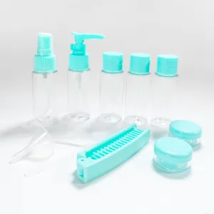 11PC Toiletry Containers for Travel Case