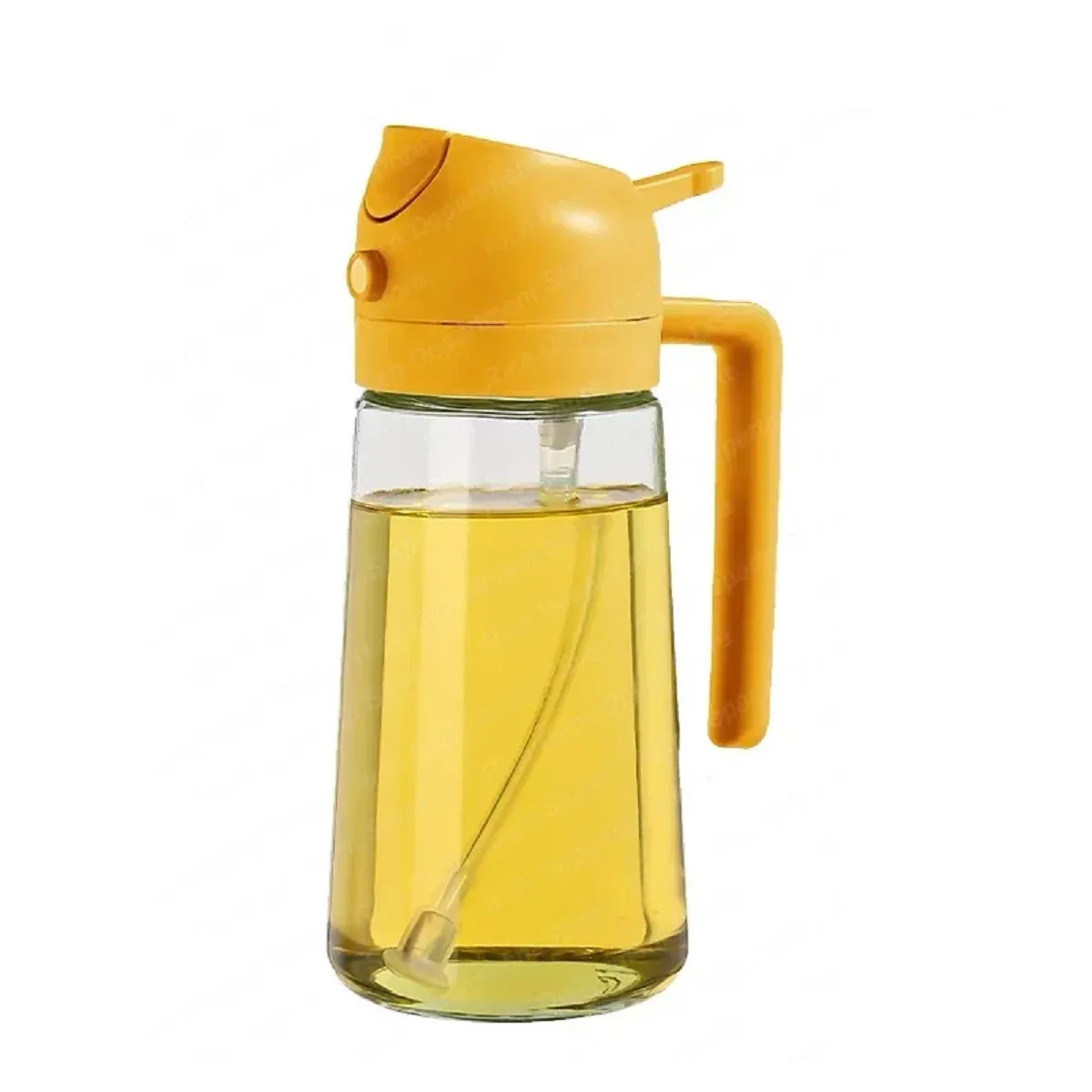 2 in 1 Glass Oil Sprayer And Dispenser