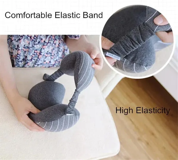 2 in 1 Travel Pillow with Eye Mask | Neck Pillow Sleep Mask