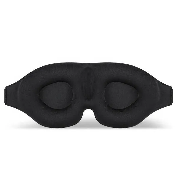 3D Sleeping Eye Mask, Soft Breathable Eye Cover for Women Men, Relaxing Zero Pressure Night Blindfold(Bulk 3 Sets)