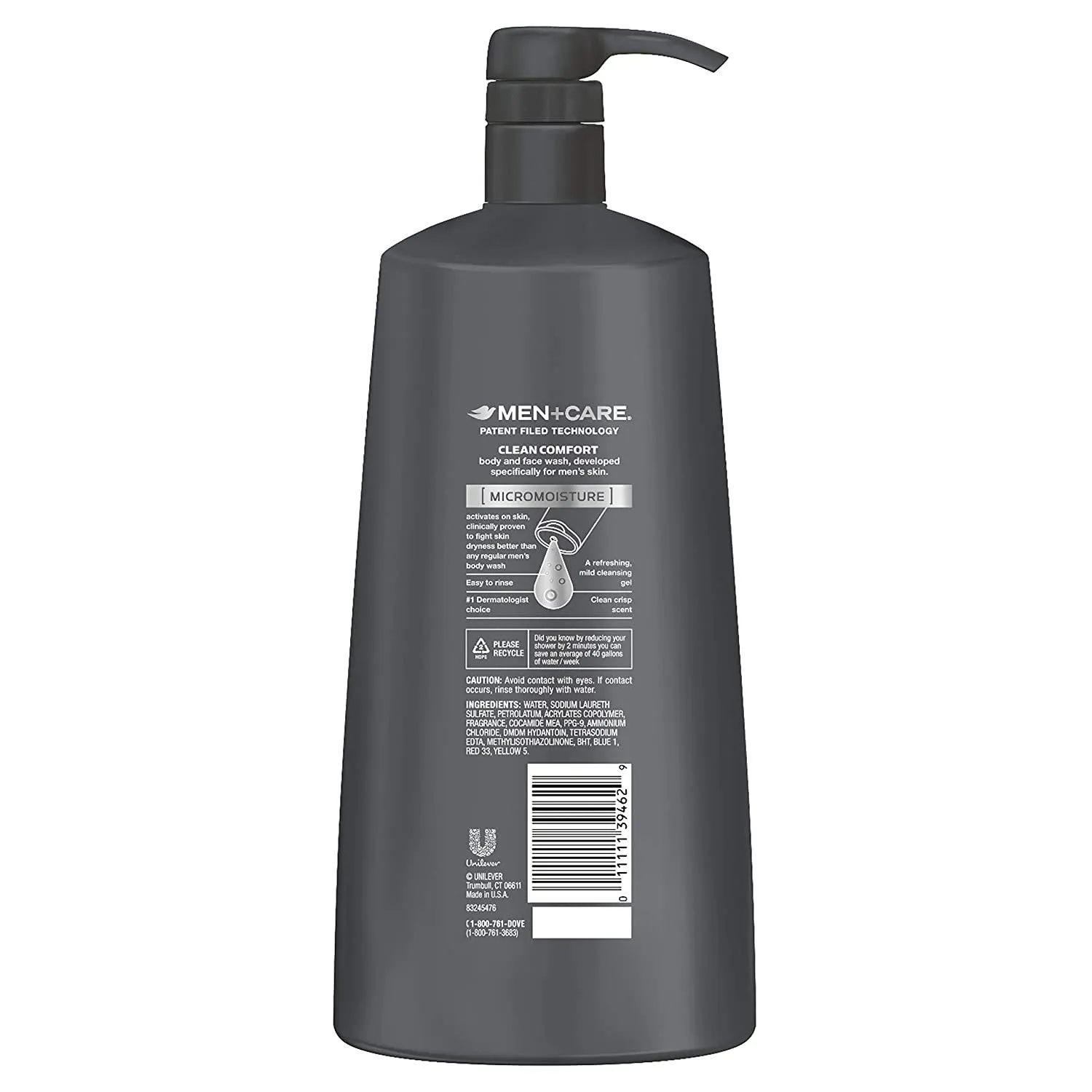 4-Pack: Dove Men Care Body and Face Wash