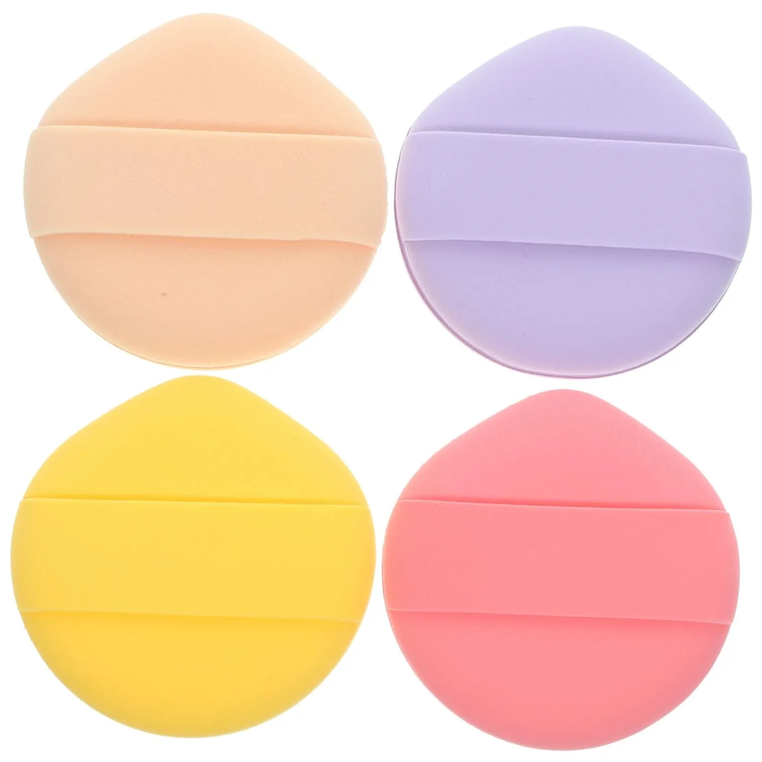 4Pcs Foundation Makeup Sponges Round Foam Blending Puff for Cream Powder and Concealer Versatile Soft and Skin Friendly Beauty Sponges for Face Use