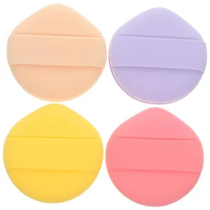 4Pcs Foundation Makeup Sponges Round Foam Blending Puff for Cream Powder and Concealer Versatile Soft and Skin Friendly Beauty Sponges for Face Use