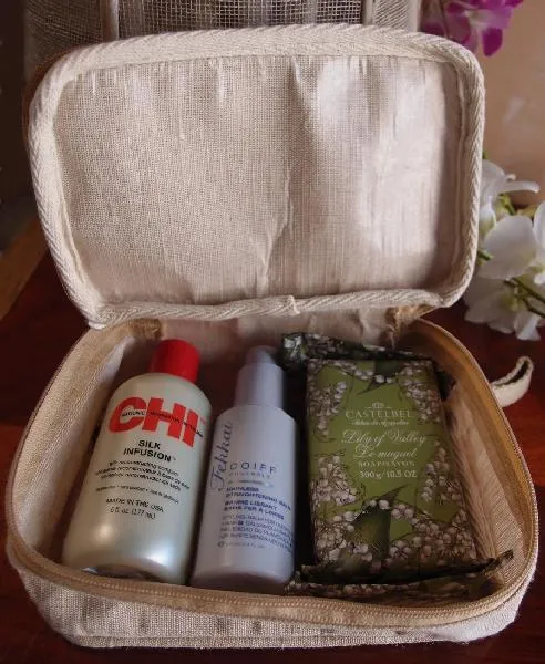 60 ct Canvas Zippered Toiletry Bag Travel Dopp Kit - By Case