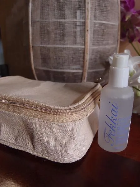 60 ct Canvas Zippered Toiletry Bag Travel Dopp Kit - By Case