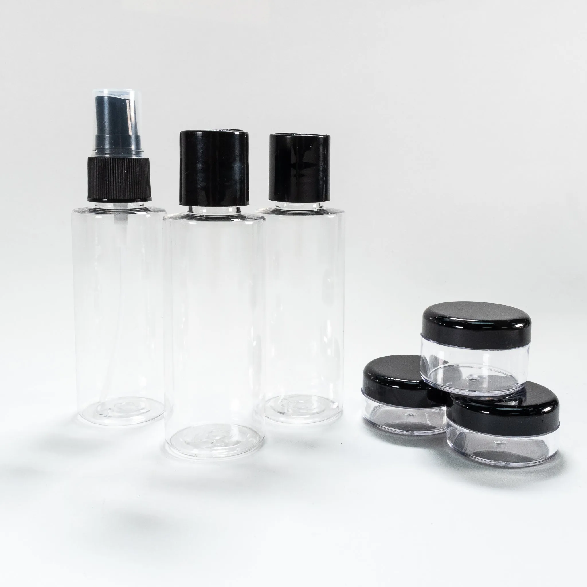 6PC Toiletry Bottle Set