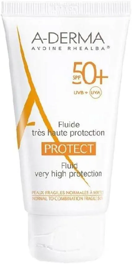 A-Derma Protect Invisible Fluid Very High Protection Spf50  40Ml