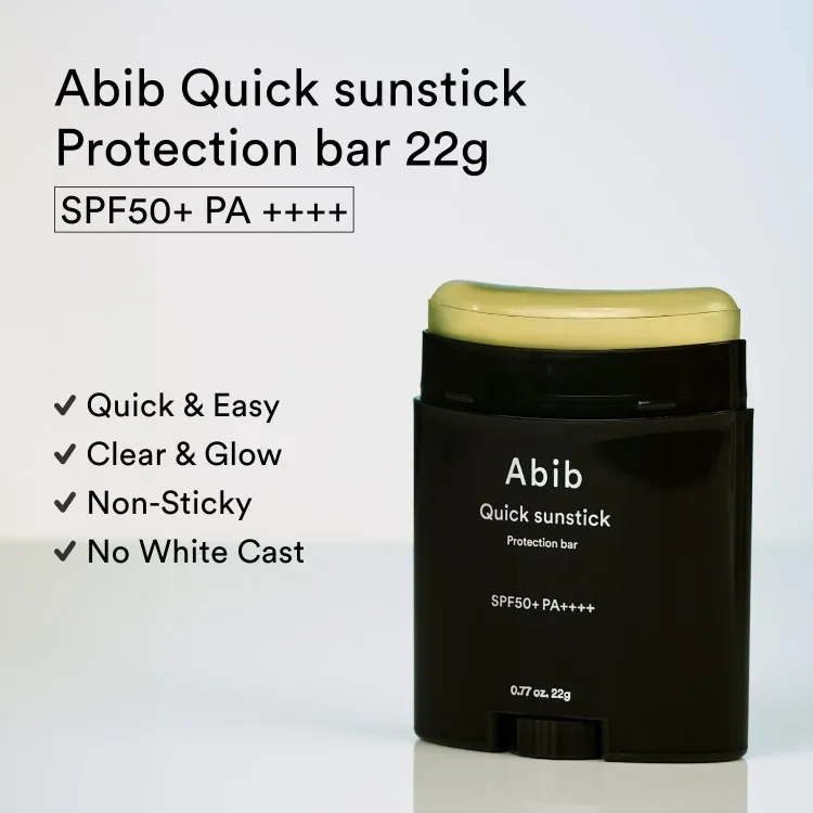Abib Quick Sunstick Protection Bar SPF50  PA    ; 0.77oz / 22g