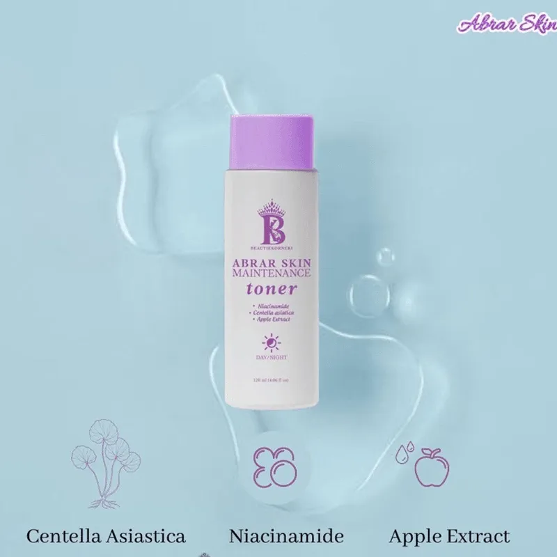 Abrar Skin Maintenance Day & Night Toner - 120ml