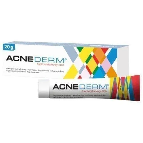 ACNE-DERM cream 20g, acne treatment, acne cream, acne products