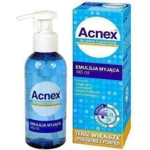 Acne treatment, Acnex washing emulsion 140ml
