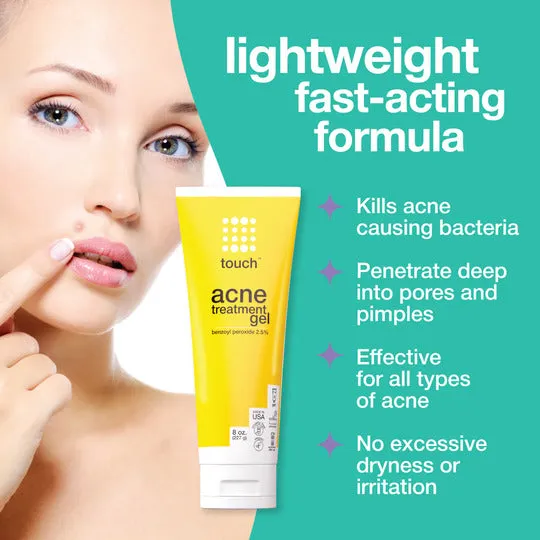 Acne Treatment Gel - Benzoyl Peroxide 2.5%