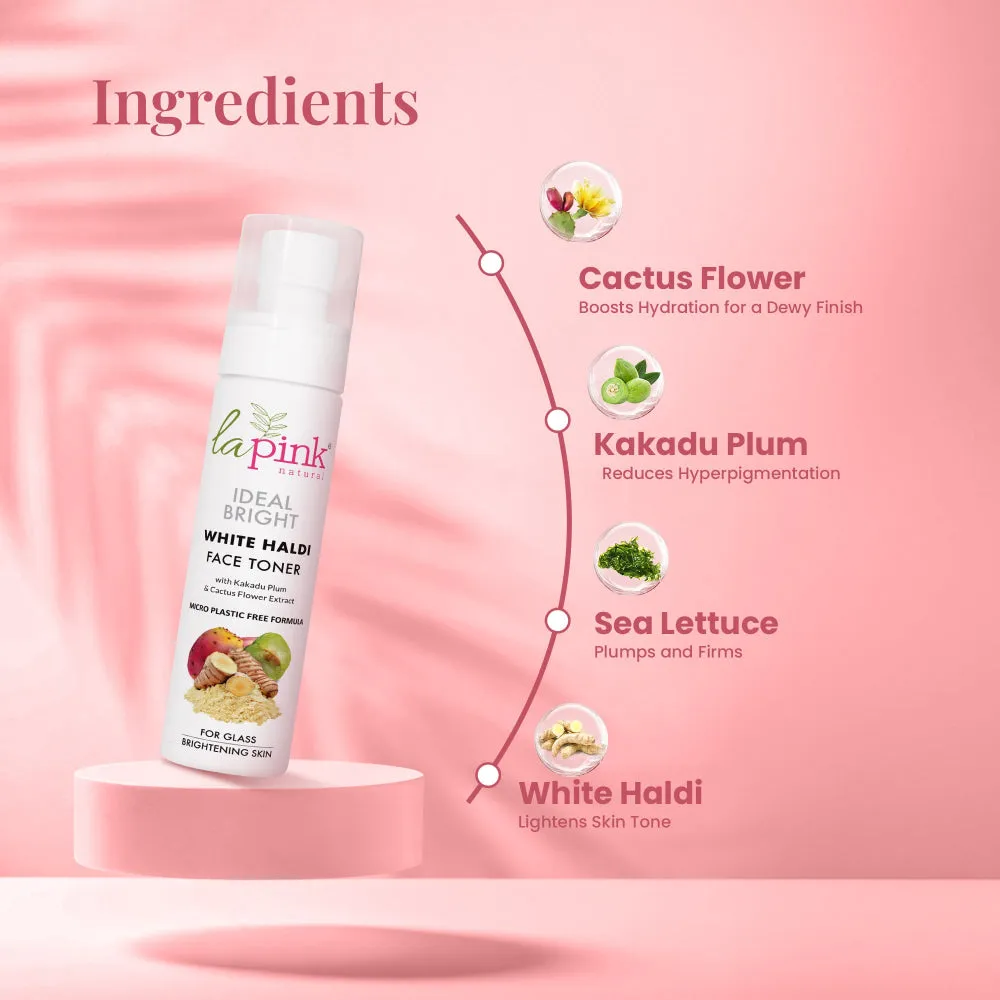 Alcohol-Free Ideal Bright Face Toner for Bright & Glowing Skin