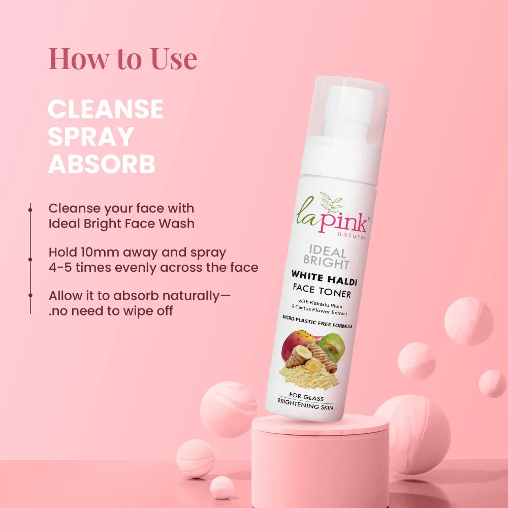 Alcohol-Free Ideal Bright Face Toner for Bright & Glowing Skin