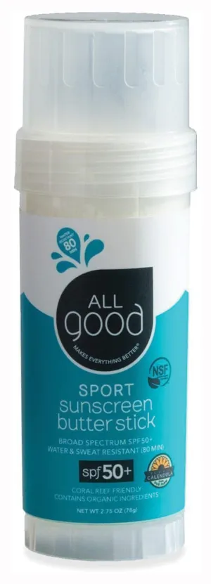 All Good Sport Stick SPF 50  Sunscreen for Ultimate Sun Protection