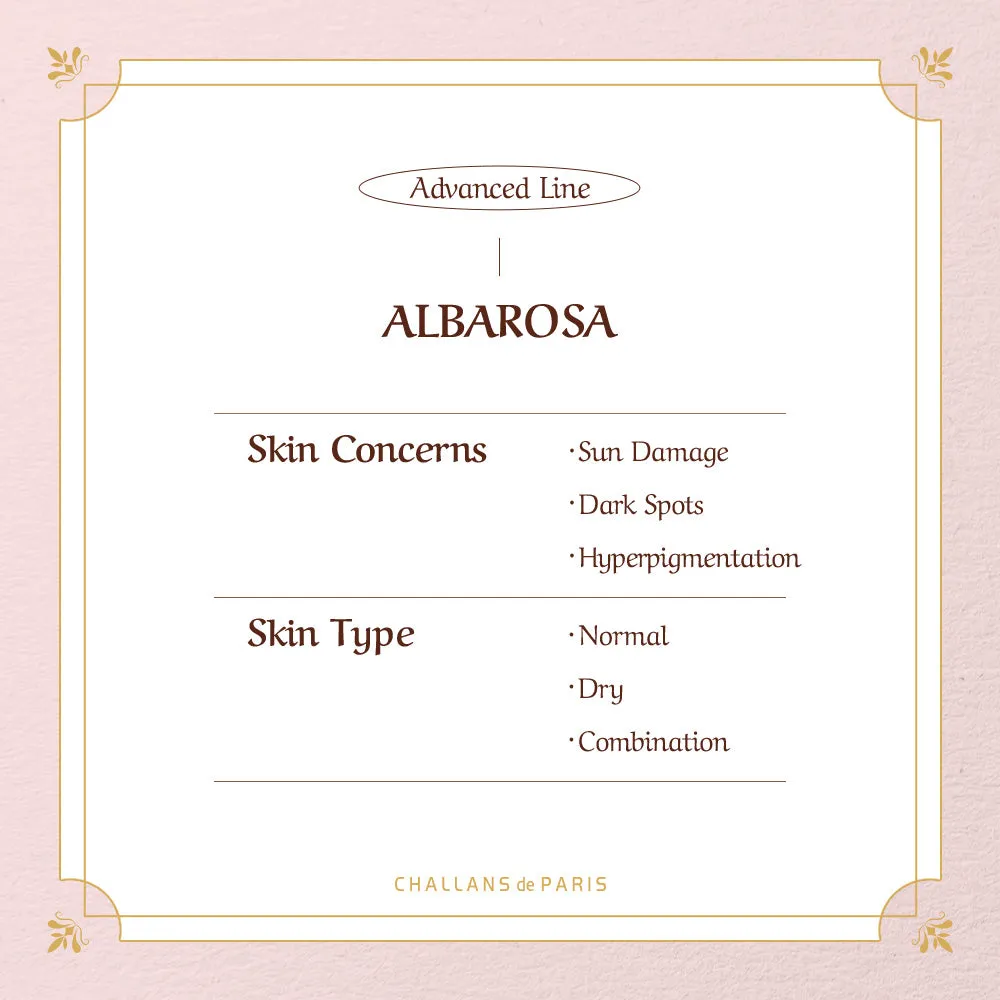 Ampoule de ALBAROSA ADVANCED (Sun damage/Dark spot care)
