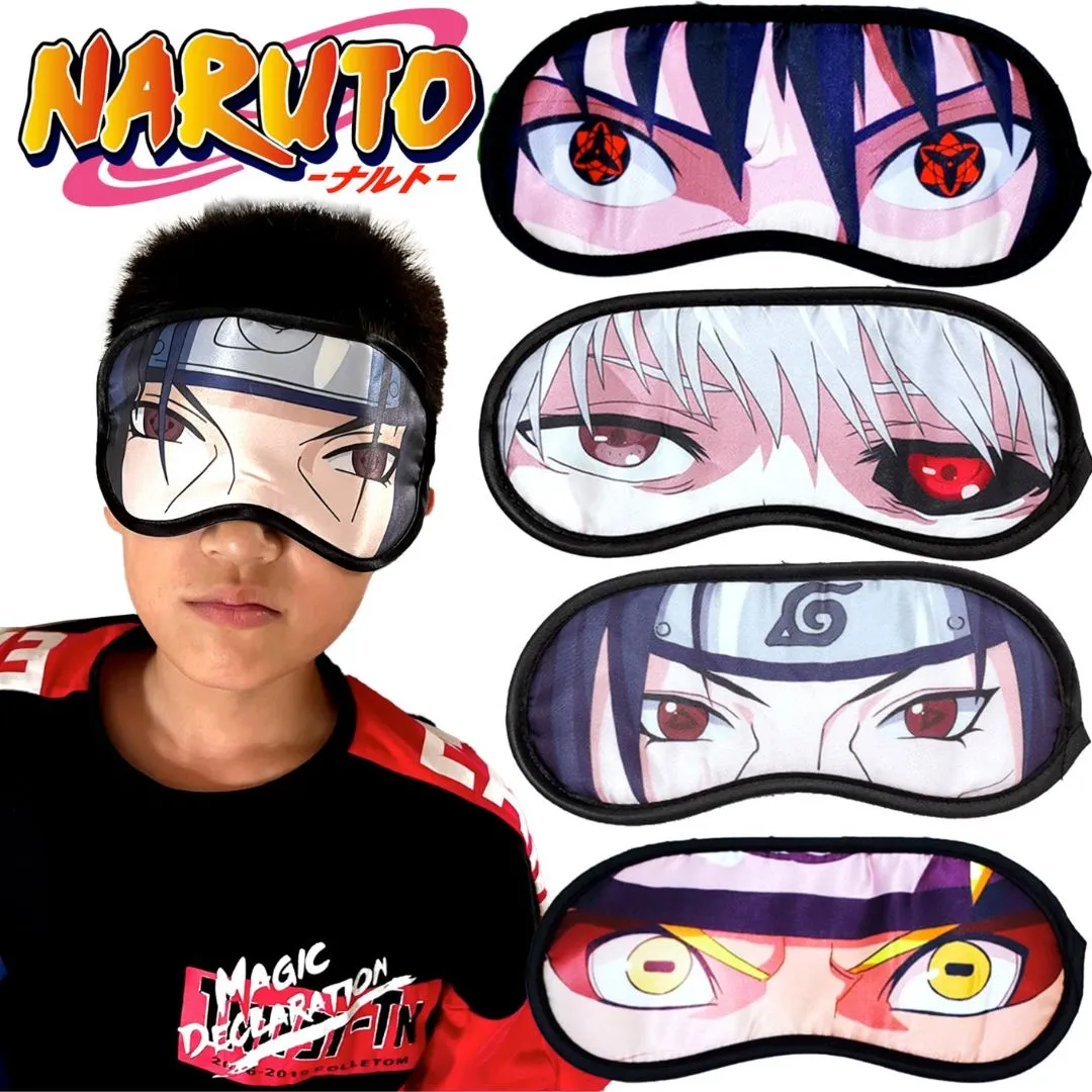 Anime Fighters Eye Mask | Quirky Anime Eye Blinder [Free Gel Pad]
