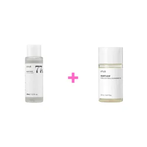 Anua - Heartleaf 77% Soothing Toner 40ml   Anua - Heartleaf Pore Control Cleansing Oil 20ml