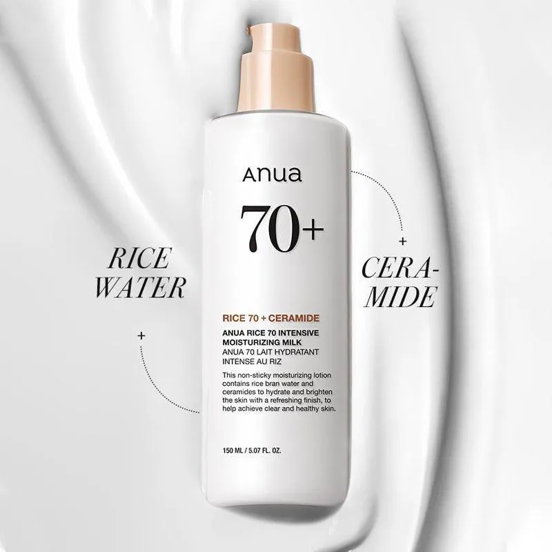 [Anua] Rice 70 Intensive Moisturizing Milk 150ml