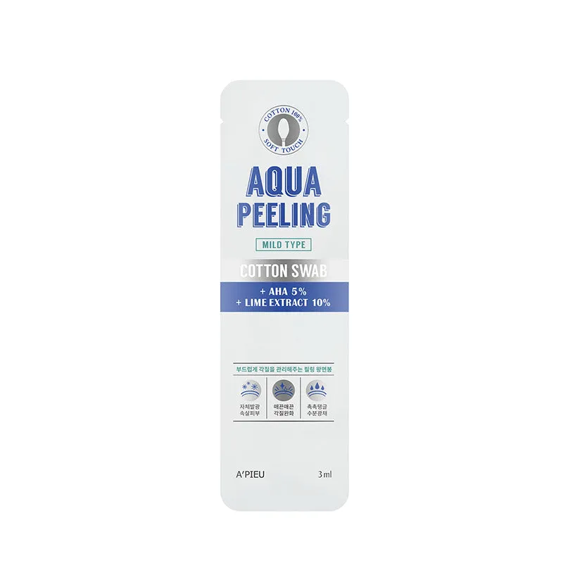 A'PIEU Aqua Peeling Cotton Swab عصا التقشير القطنية من ايبيو