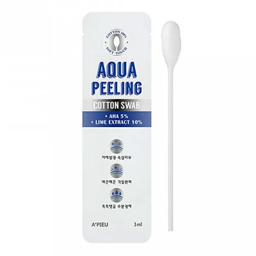 A'PIEU Aqua Peeling Cotton Swab عصا التقشير القطنية من ايبيو