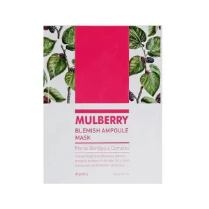 A'PIEU mulberry blemish ampoule mask قناع ورقي بالتوت من ايبيو