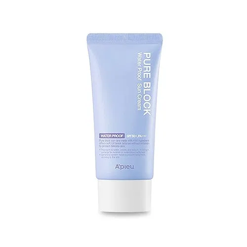 A'PIEU Pure Block Water Proof Sun Cream SPF 50  PA    واقي الشمس من ايبيو