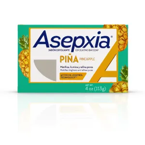 Asepxia Pineapple Exfoliating, Oil Control Technology Facial Bar Soap - 4 oz. (113g) - Case of 20