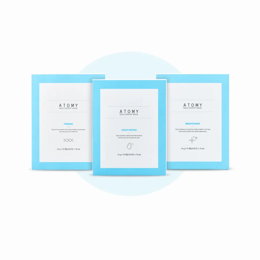 [ATOMY] Daily Expert Mask (3 Types) 24g*10EA