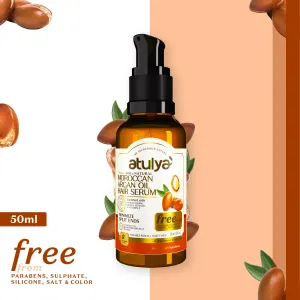 atulya Moroccan Argan Oil Hair Serum - 50ml (Buy 5 Products & Get Rs.500 Off)