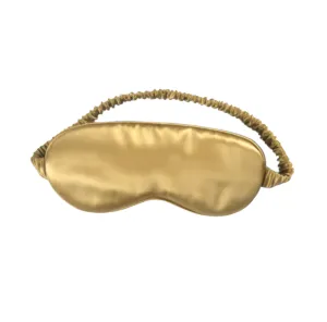 Aurelie Pure Silk Sleep Eye Mask | Gold