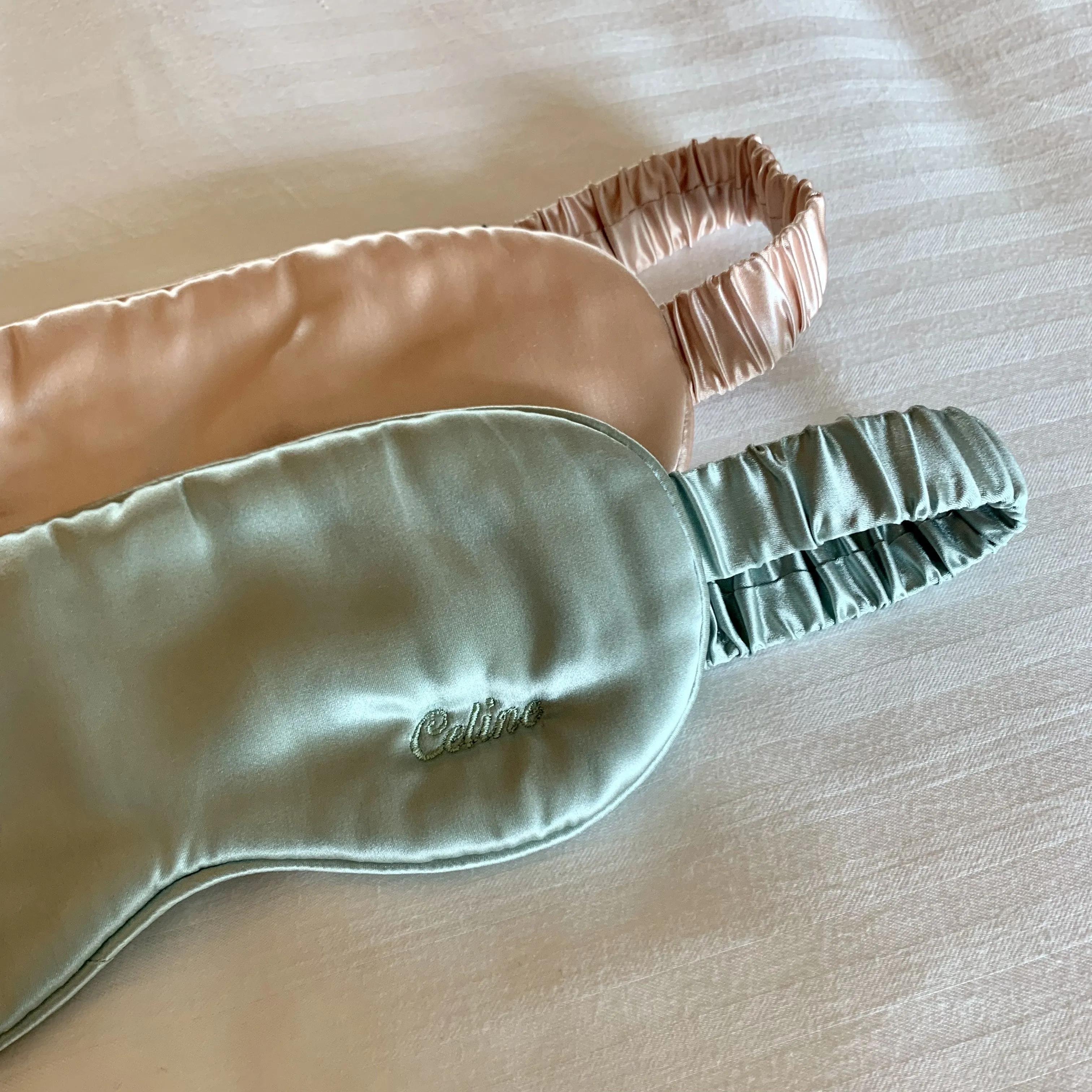 Aurelie Pure Silk Sleep Eye Mask | Gold