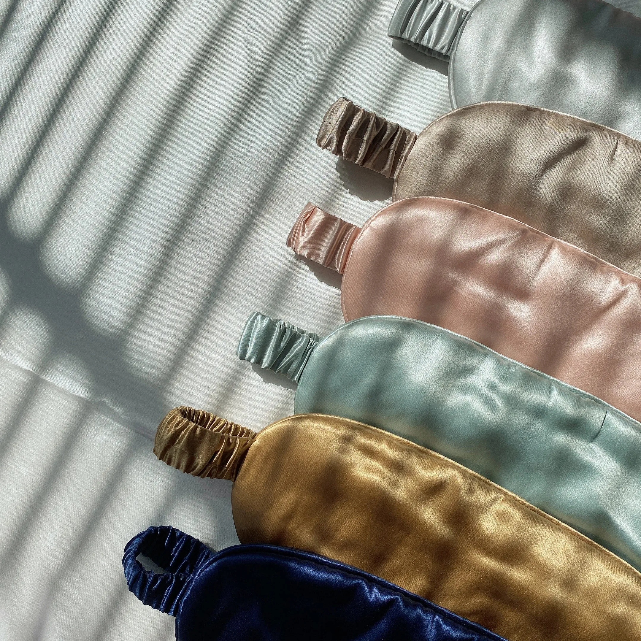 Aurelie Pure Silk Sleep Eye Mask | Gold