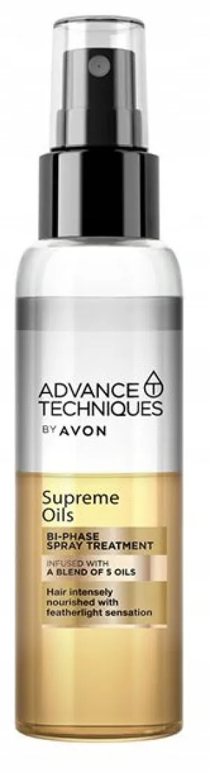 Avon Advance Techniques Supreme Oils Bi-Phase Hair Treatment Spray - 100ml