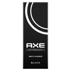 Ax Aftershave Black for well-groomed skin with a spicy, masculine scent of cedar wood and frozen pear 100 ml 1 piece 100 g (pack of 1)