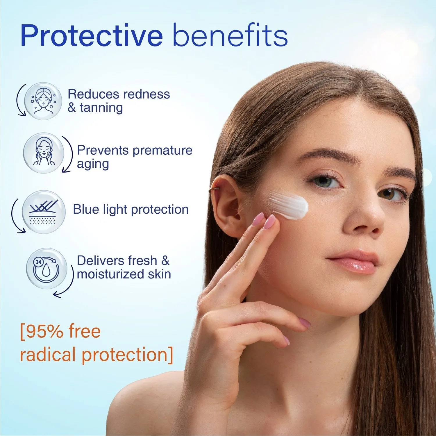 Ayouthveda Sun Turn  Cream SPF 50 with Hyaluronic Acid for Broad Spectrum UV Protection Net qty.- 60 g