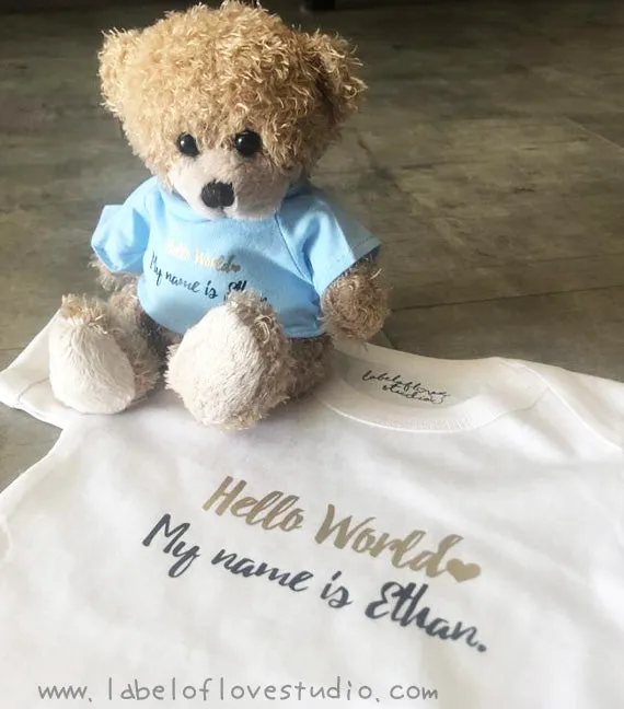 Baby Gift Set - Beary Sweet: Romper   Bear