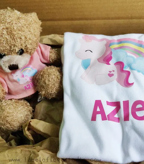 Baby Gift Set - Beary Sweet: Romper   Bear