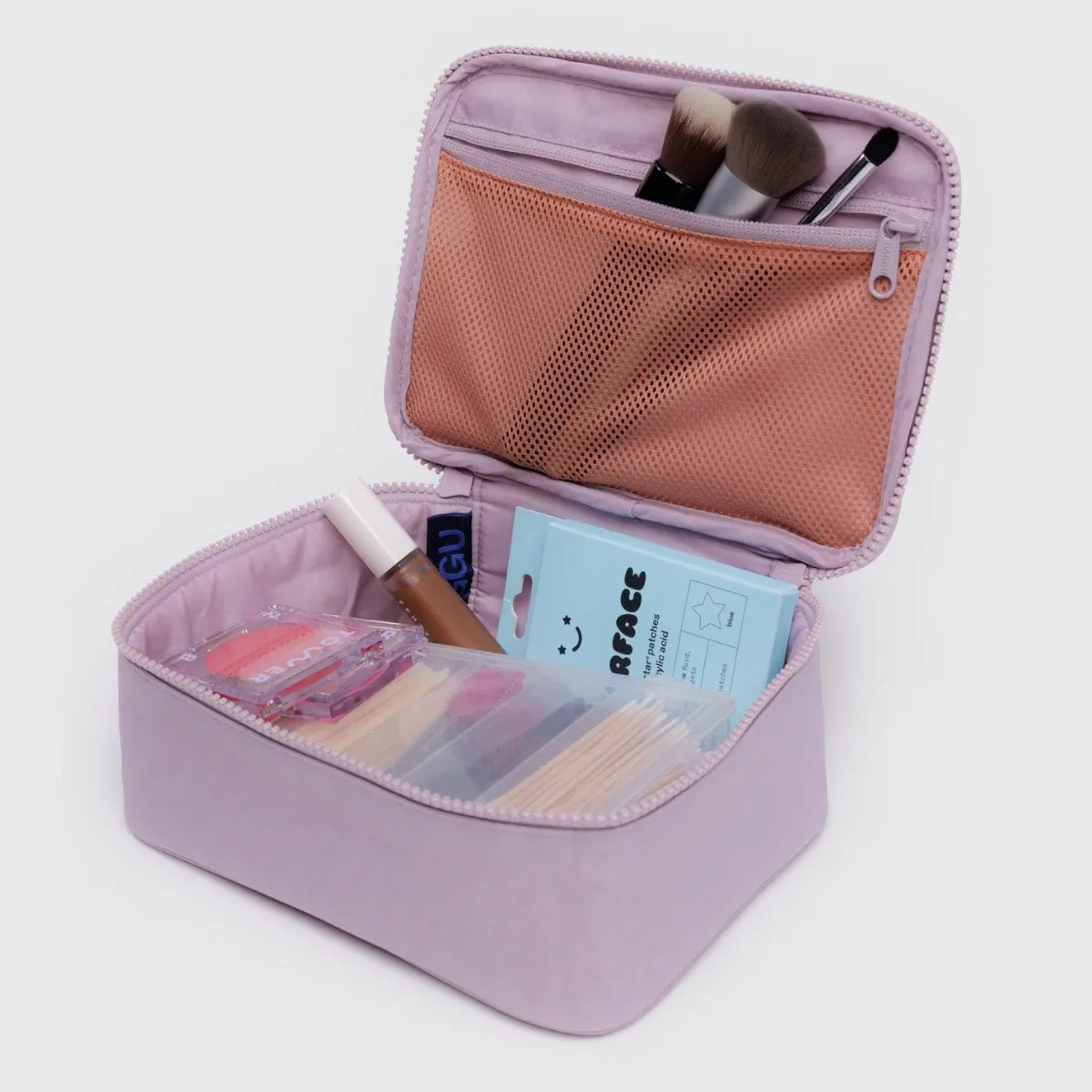 Baggu Small Cosmetic Case in Dusty Pink