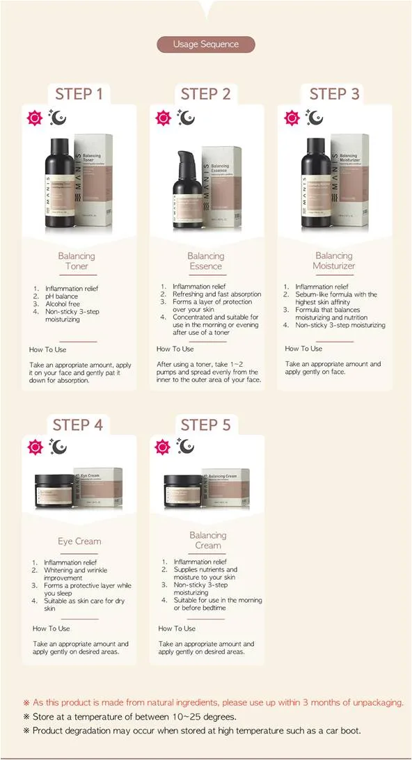 [BALANCING LINE] Skincare Set
