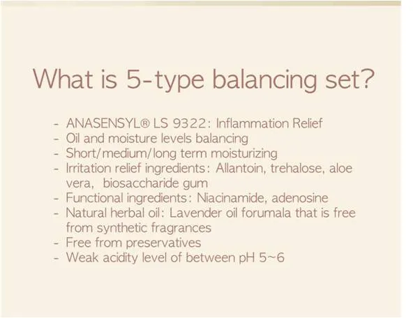 [BALANCING LINE] Skincare Set