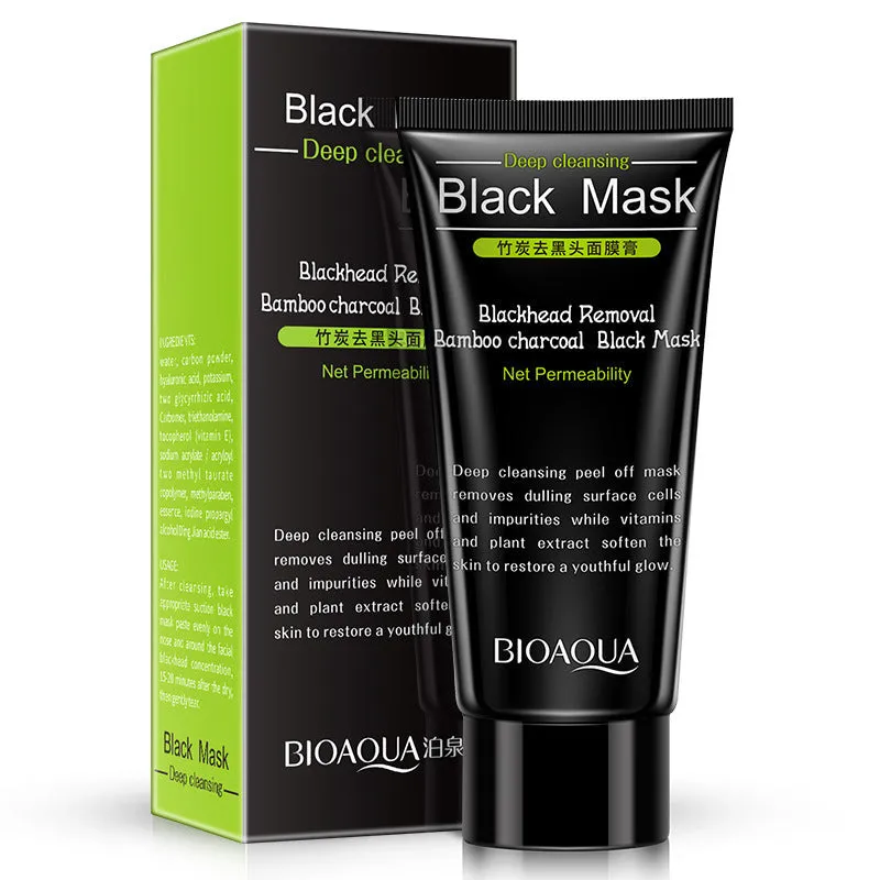 Bamboo Charcoal Blackhead Cleansing  Mask Cream Patch