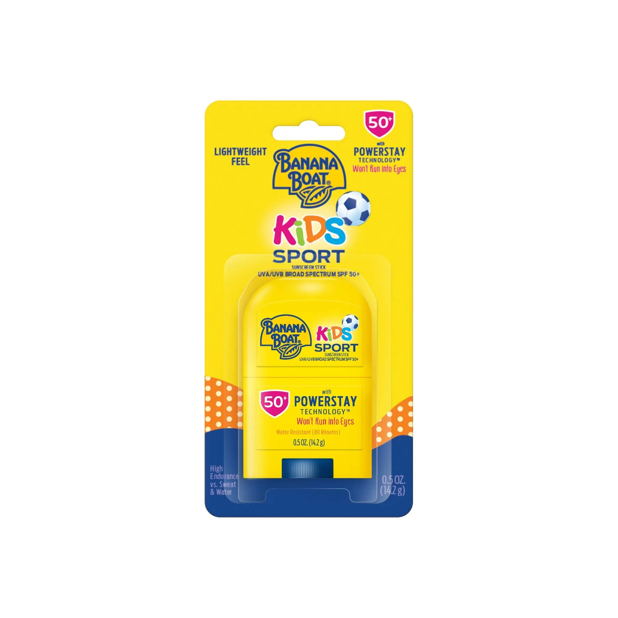 Banana Boat Kids Mineral Sunscreen Lotion SPF 50 Twin Pack and Sport Sunscreen Stick SPF 50 Travel Size
