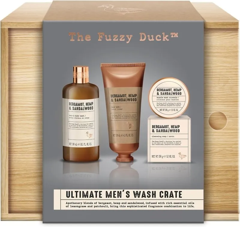 BAYLIS & HARDING THE FUZZY DUCK MENS ULTIMATE WASH CRATE