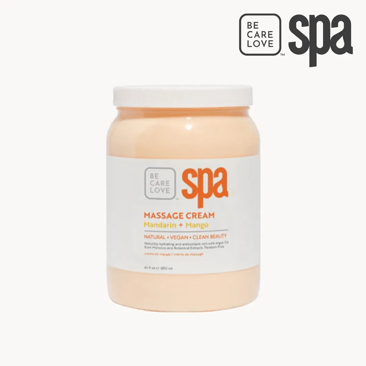 BCL Spa Organics 64oz Mandarin   Mango - Cream