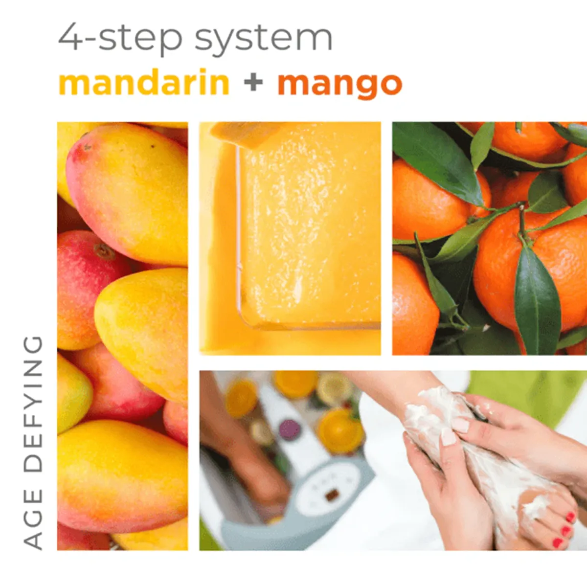 BCL Spa Organics 64oz Mandarin   Mango - Cream