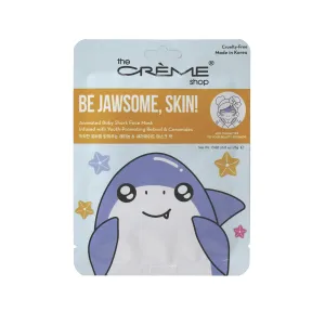 Be Jawsome, Skin! Animated Baby Shark Face Mask