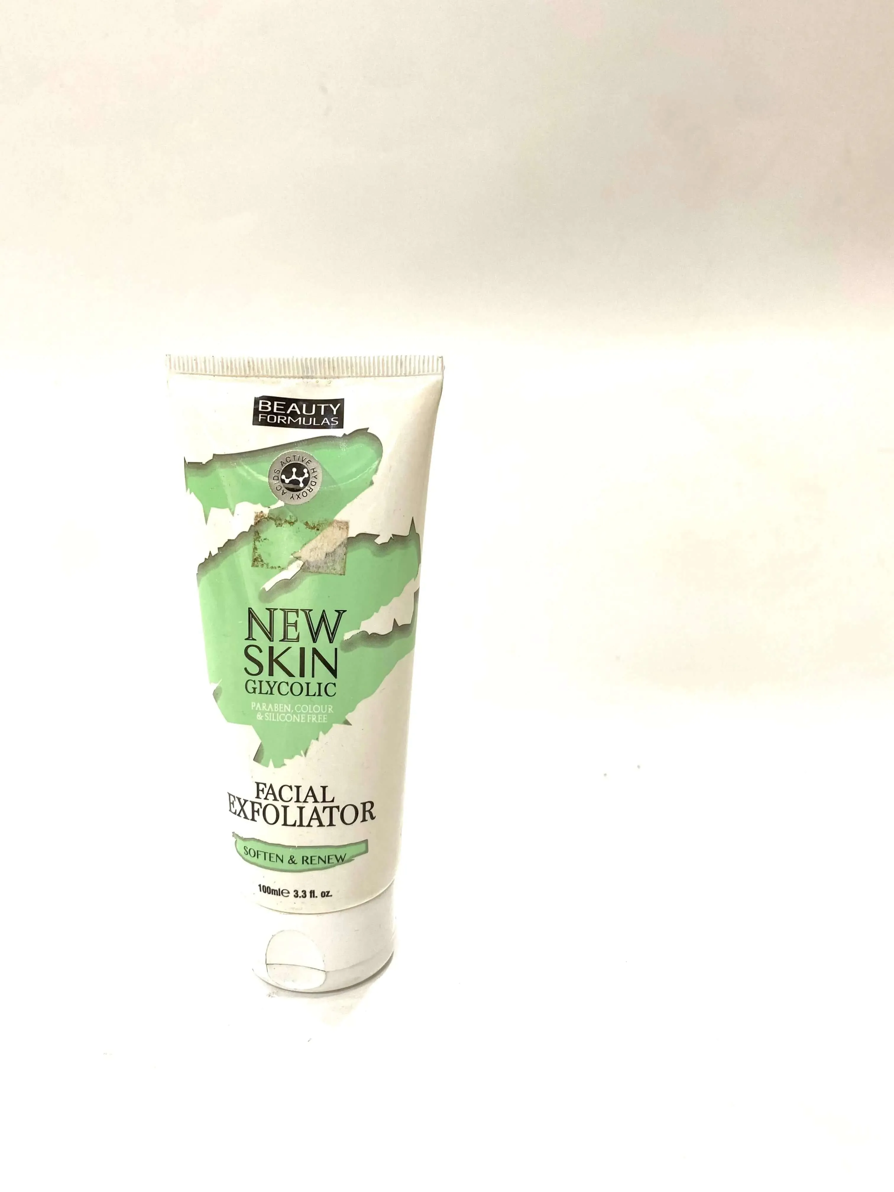Beauty Formulas New Skin Glycolic Facial Exfoliator