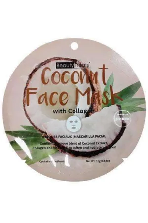 Beauty Treats Coconut Face Mask w/ Collagen